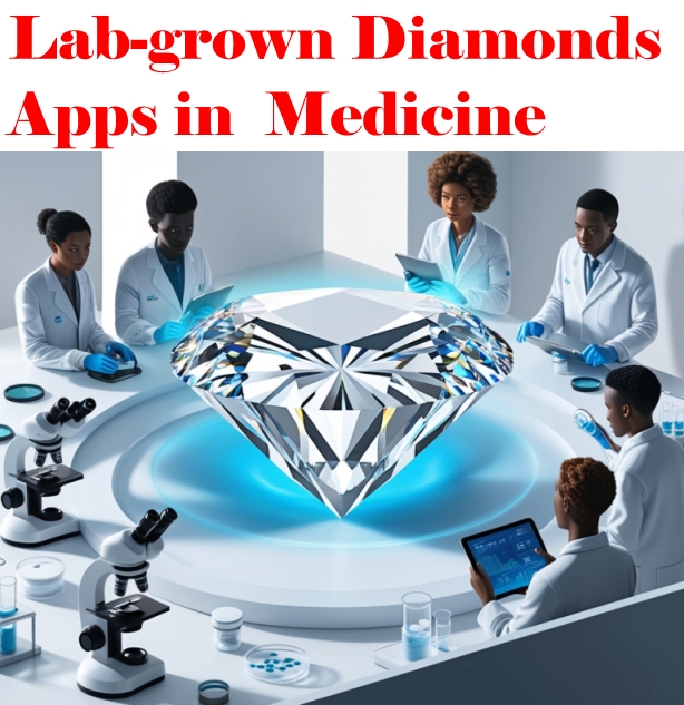 Lab-grown Diamonds Apps in  Medicine