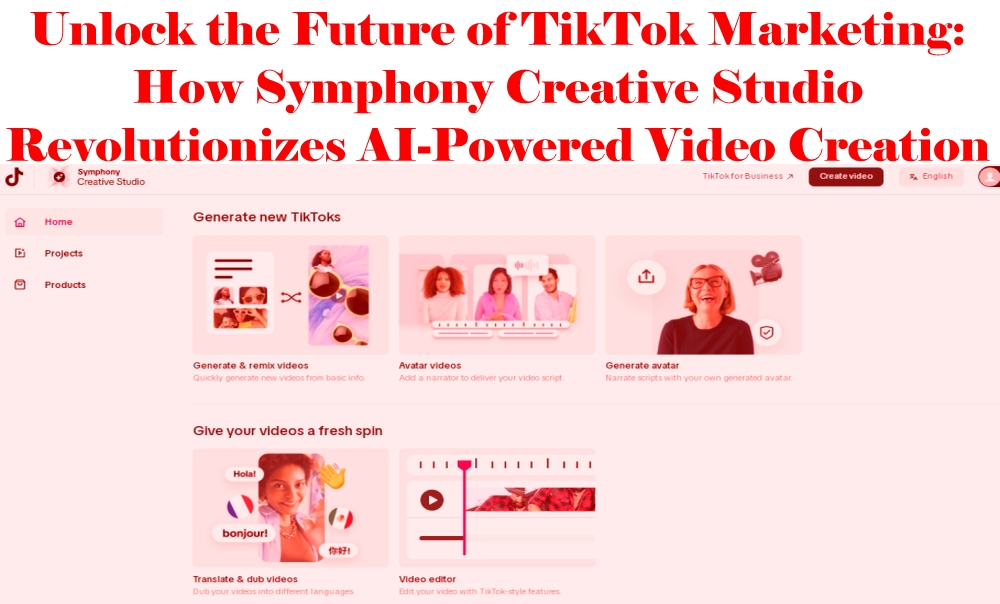 Unlock the Future of TikTok Marketing: How Symphony Creative Studio Revolutionizes AI-Powered Video Creation